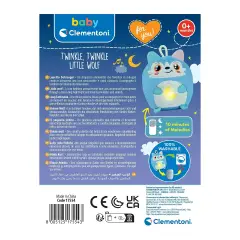 Twinkle Twinkle - Little Wolf Peluche Rumori Bianchi E Lucina Per Addormentamento - Primi giochi