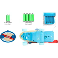 Jada Disney Stitch Surfer RC 25cm | Remote control 360° Self-balancing - action figures and accessories