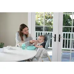 Chicco Primo Cucchiaio 8+ Mesi - Cucchiaio Svezzamento Azzurro - piatti e posate