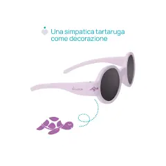Occhiali da Sole 0 Mesi + Lilla - Lenti Fumé Protezione UV - estivo mare