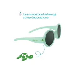 Sunglasses 0 Months + Tiffany - Smoked Lenses UV Protection - Summer Sea