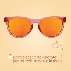 Sunglasses 24 Months+ Red - UV Protection Mirrored Lenses - Summer Sea