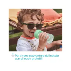 24 Months+ Blue Sunglasses - UV Protection Mirrored Lenses - Summer Sea