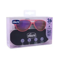 Sunglasses 36 Months + Pink - UV Protection Mirrored Lenses - Summer Sea