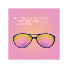 Occhiali da Sole 36 Mesi + Blu - Lenti a Specchio Protezione UV - estivo mare