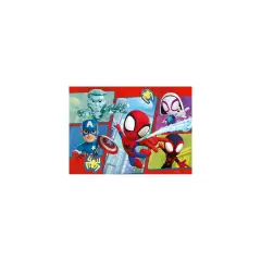 Puzzle Spidey 60 Pezzi Giant | Puzzle Bambini 4+ Anni, 70x50cm - Puzzle in cartone