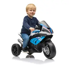 Children's Electric Motorcycle BMW HP4 Sport 3 Wheels 12V Blue - motorcycle