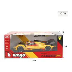Auto 1:18 Ferrari 499P LMS Hypercar N° 83 2024 - diecast