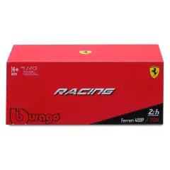 Ferrari 499P LMH 1:43 Le Mans 2024 | Modellino Bburago con Teca Rigida - diecast