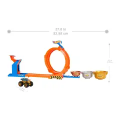 Hot Wheels Monster Trucks - Sfida Trofeo Salti Acrobatici - Veicoli, garage e piste