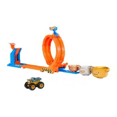 Hot Wheels Monster Trucks - Sfida Trofeo Salti Acrobatici - Veicoli, garage e piste