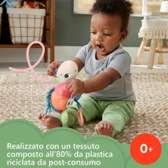 Fisher-Price Tartarughina Sempre con Me ECO Amici del Pianeta - Primi giochi