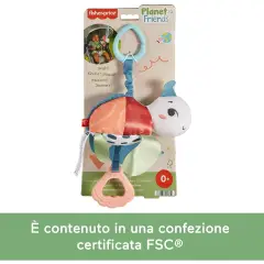 Fisher-Price Tartarughina Sempre con Me ECO Amici del Pianeta - Primi giochi