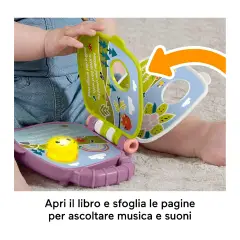 FISHER PRICE - Libro Musicale Scimmietta ITA - Primi giochi