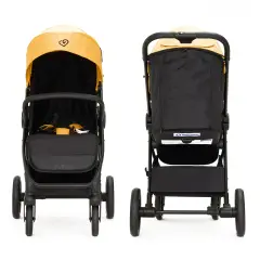 Passeggino Leggero 1.Moov GioJoy Giallo, Comodità e Sicurezza per le Tue Passeggiate - passeggini compatti
