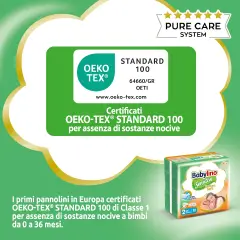 Babylino Sensitive Economy Pannolini Taglia 2 - 3/6 Kg  -  64 Pezzi Per Confezione X - pannolini e salviettine
