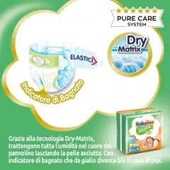Babylino Sensitive Economy Pannolini Taglia 2 - 3/6 Kg  -  64 Pezzi Per Confezione X - pannolini e salviettine