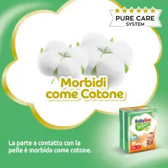 Babylino Sensitive Economy Pannolini Taglia 4 - 8/13 Kg - 50 Pezzi - pannolini e salviettine