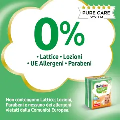 Babylino Sensitive Economy Pannolini Taglia 4 - 8/13 Kg - 50 Pezzi - pannolini e salviettine