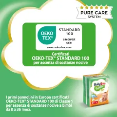 Babylino Sensitive Economy Pannolini Taglia 4 - 8/13 Kg - 50 Pezzi - pannolini e salviettine