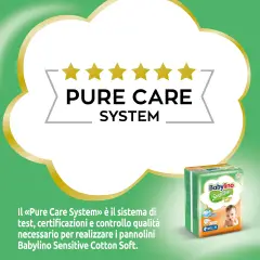 Babylino Sensitive Economy Diapers Size 4+ - 10/15 Kg - 46 Pieces Per Pack - diapers and wipes