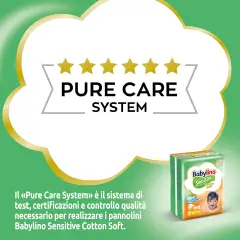 Babylino Sensitive Economy Diapers Size 5 - 11/16 Kg - 44 Pieces Per Pack X - diapers and wipes