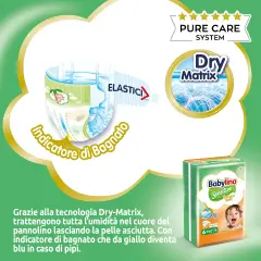 Babylino Sensitive Economy Pannolini Taglia 6 - 13/18 Kg - 38 Pezzi Per Confezione X - pannolini e salviettine