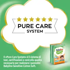Babylino Sensitive Economy Diapers Size 7 - 15+ Kg - 36 Pieces Per Conference X - diapers and wipes