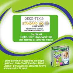 Babylino Economy Pannolini Mutandina Taglia 5 Junior - 10/16 Kg 34 Pezzi - pannolini e salviettine