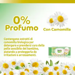 Babylino Salviettine Camomilla 54 Pezzi - pannolini e salviettine