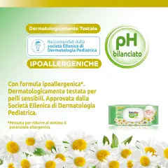 Babylino Salviettine Camomilla 54 Pezzi - pannolini e salviettine