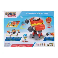 Sonic vs Robot Eggman Set Battaglia Gigante con Cannone – 23cm - action figures ed accessori