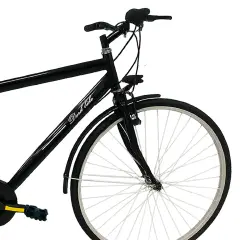 Bici Uomo 28" TK 6 Velocità Nera - biciclette adulti