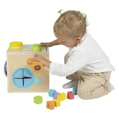 Cubo Attività Multisensoriali - Janod - Primi giochi
