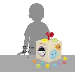 Cubo Attività Multisensoriali - Janod - Primi giochi