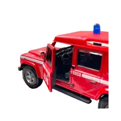 Auto Land Rover Defender 110 1:32 Vigili Del Fuoco - diecast