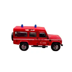 Auto Land Rover Defender 110 1:32 Vigili Del Fuoco - diecast