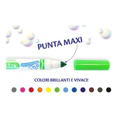 Crayola Pennarelli Punta Maxi Superlavabili Confezione 12 Pezzi - Pennarelli