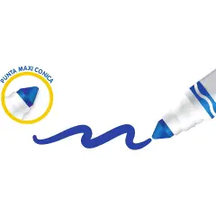 Crayola Mini Pennarelli Lavabili Confezione 7 Pezzi - Pennarelli