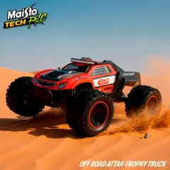 Auto Radiocomandata Scala 1:14  Attack - Trophy Truck - diecast