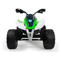 Quad Elettrico per Bambini 24V, Ruote EVA, Luci LED e Due Velocità - auto