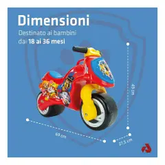 Moto Cavalcabile Primi Passi Paw Patrol - Tricicli e primi passi