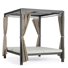 Gazebo Dream Antracite Bizzotto - gazebi in ferro