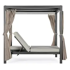 Gazebo Dream Antracite Bizzotto - gazebi in ferro