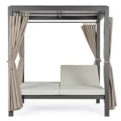 Gazebo Dream Antracite Bizzotto - gazebi in ferro