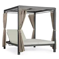 Gazebo Dream Antracite Bizzotto - gazebi in ferro