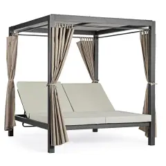 Gazebo Dream Antracite Bizzotto - gazebi in ferro