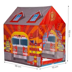 Tenda Caserma dei Pompieri, Casetta Gioco per Bambini - Casette