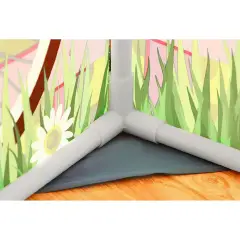 Tenda Gioco Casetta con Giardino Garden House, Spazio Magico per il Divertimento - Casette