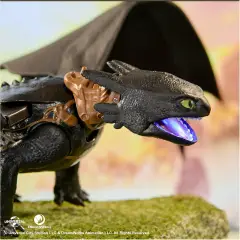 Sdentato Sputafuoco 35 cm con Luci e Suoni – Drago Interattivo - action figures ed accessori